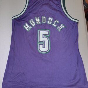 Champion Eric Murdock Milwaukee Bucks NBA Basketball Jersey Adult Medium 40